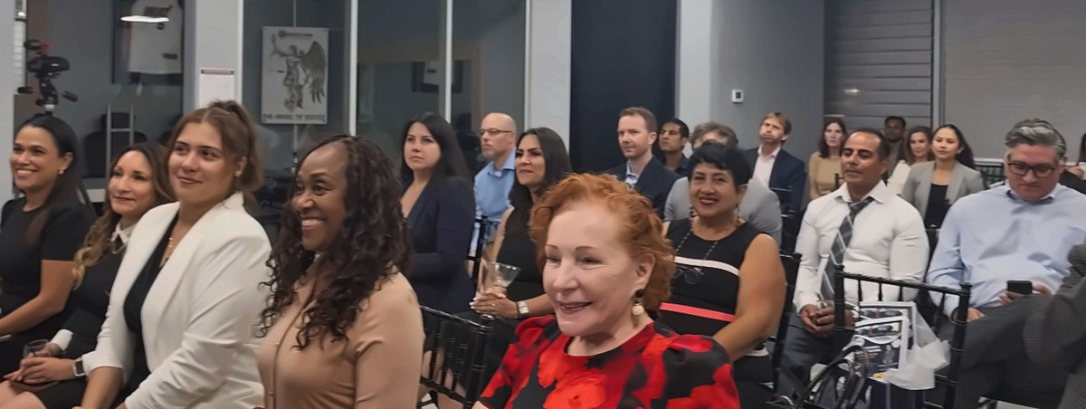 Guests at Civil Rights 101 in the Carrazco Law Irvine office